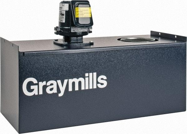 Graymills - 10 Gallon Tank Capacity, Coolant Pump/Motor - 24" Tank Length x 9-3/4" Tank Width x 16" Tank Height - USA Tool & Supply