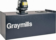 Graymills - 10 Gallon Tank Capacity, Coolant Pump/Motor - 24" Tank Length x 9-3/4" Tank Width x 16" Tank Height - USA Tool & Supply
