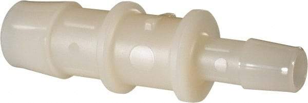 Made in USA - Nylon Single Barbed Tube Reducer - Natural - USA Tool & Supply