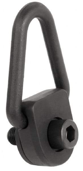 American Drill Bushing - 1,000 Lbs. Load Limit, Side Pull Hoist Ring - 3/8-16 Inch Thread Size, 1-1/2 Inch Diameter Ring - USA Tool & Supply
