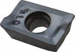 Iscar - ADKT1505 RM Grade IC910 Carbide Milling Insert - AlTiN Finish, 0.2217" Thick, 1mm Corner Radius - USA Tool & Supply