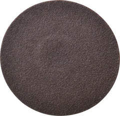 Norton - 2" Disc Diam, 100 Grit, Aluminum Oxide Quick Change Disc - Type S Attaching System, Coated, Brown, Fine Grade, R228 Series - USA Tool & Supply
