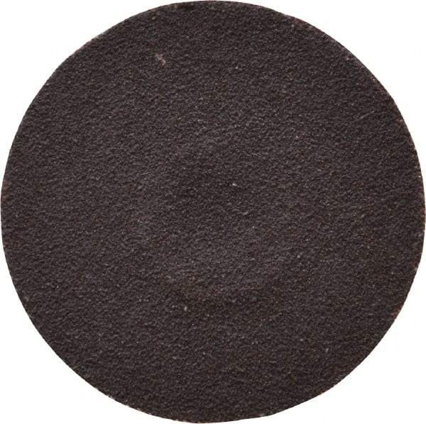 Norton - 2" Disc Diam, 120 Grit, Aluminum Oxide Quick Change Disc - Type S Attaching System, Coated, Brown, Fine Grade, R228 Series - USA Tool & Supply