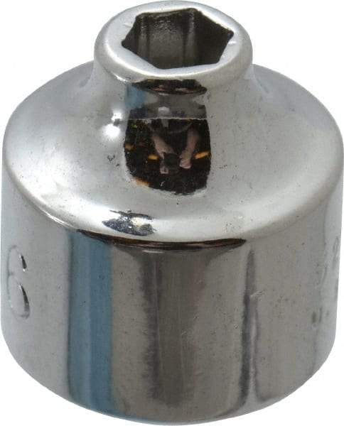 Proto - 3/16", 3/8" Drive, Standard Hand Socket - 6 Points, 3/4" OAL, Chrome Finish - USA Tool & Supply