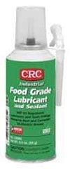 CRC - 6 oz Aerosol Silicone General Purpose Grease - Opaque White, Food Grade, 400°F Max Temp, NLGIG 2, - USA Tool & Supply