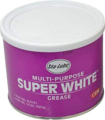 CRC - 14 oz Can Lithium General Purpose Grease - White, 300°F Max Temp, NLGIG 1-1/2, - USA Tool & Supply