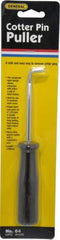 General - 7-1/2" OAL Carbon Steel Cotter Pin Puller Awl - Plastic Handle - USA Tool & Supply