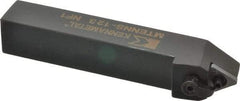 Kennametal - MTEN, Neutral Cut, 0° Lead Angle, 3/4" Shank Height x 3/4" Shank Width, Negative Rake Indexable Turning Toolholder - 4-1/2" OAL, TN..33. Insert Compatibility, Series Kenloc - USA Tool & Supply