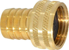 Cerro - 3/4 NH Garden Hose Fitting - Brass, Standard Shank Female Swivel Connector - USA Tool & Supply