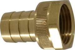 Dixon Valve & Coupling - 3/4 NH Garden Hose Fitting - Brass, Short Shank Female Swivel Connector - USA Tool & Supply