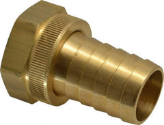 Dixon Valve & Coupling - 1 NH Garden Hose Fitting - Brass, Standard Shank Female Swivel Connector - USA Tool & Supply