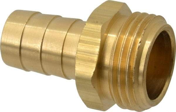 Dixon Valve & Coupling - 3/4 NH Garden Hose Fitting - Brass, Short Shank Male/Female Set Connector - USA Tool & Supply