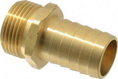 Dixon Valve & Coupling - 1 NH Garden Hose Fitting - Brass, Standard Shank Male/Female Set Connector - USA Tool & Supply