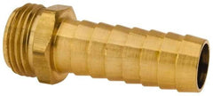 Dixon Valve & Coupling - 3/4 NH Garden Hose Fitting - Brass, Long Shank Male Connector - USA Tool & Supply