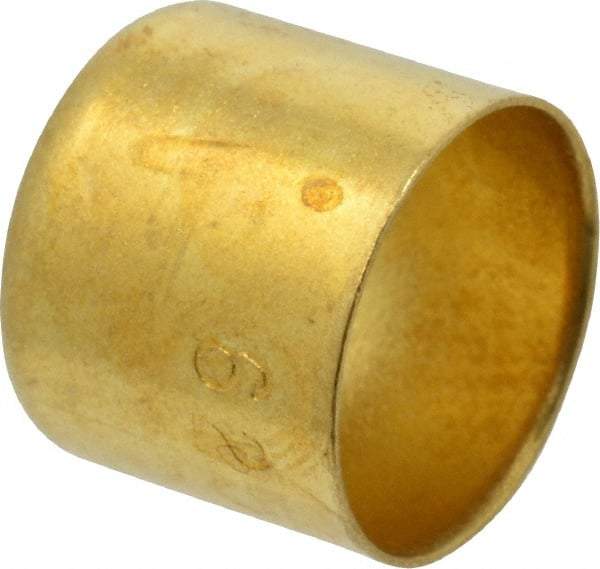 Dixon Valve & Coupling - 0.525" ID Hose Ferrule - Brass, 0.47" Long - USA Tool & Supply