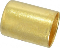 Dixon Valve & Coupling - 0.69" ID Hose Ferrule - Brass, 1" Long - USA Tool & Supply