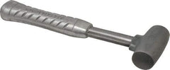 American Hammer - 1-1/2 Lb Head 1" Face Zinc Aluminum Alloy Nonmarring Hammer - 11-1/2" OAL, Aluminum Handle - USA Tool & Supply