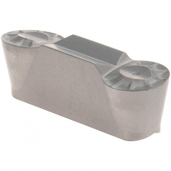 Iscar - 6030GRIP Y Grade IC08, 6mm Cutting Width Carbide Grooving Insert - 3mm Max Depth of Cut, Neutral, Uncoated - USA Tool & Supply