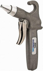 Guardair - 150 Max psi Solid Conical Pistol Grip Blow Gun - 1/4 NPT, Aluminum - USA Tool & Supply