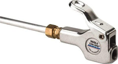 Guardair - 120 Max psi Safety Extension Tube Thumb Lever Blow Gun - 1/4 NPT, 60" Tube Length, Aluminum - USA Tool & Supply