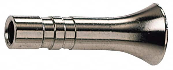 Norgren - Nickel Plated Brass Push-to-Connect Stem Plug - USA Tool & Supply