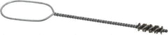 Schaefer Brush - 5/16 Inch Actual Brush Diameter, 1/8 Inch Inside Diameter, Carbon Steel, Plumbing, Hand Fitting and Cleaning Brush - 1/4 Refrigeration Outside Diameter, 1 Inch Brush Length, 3/32 Inch Trim Length, 0.005 Wire, Oval Formed Wire Handle - USA Tool & Supply