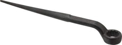 Proto - 1-1/4" 12 Point Spud Handle Box Wrench - Single End, 1-25/32" Head Diam x 13/16" Head Thickness, 17" OAL, Steel, Black Finish - USA Tool & Supply