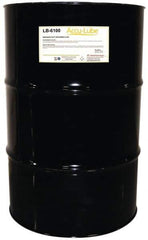 Accu-Lube - Accu-Lube LB-6100, 55 Gal Drum Cutting & Sawing Fluid - Natural Ingredients, For Cutting, Drilling, Grinding, Milling, Punching, Stamping, Tapping - USA Tool & Supply