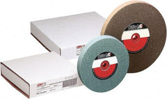 Camel Grinding Wheels - 100 Grit Silicon Carbide Bench & Pedestal Grinding Wheel - 8" Diam x 1" Hole x 1" Thick, 3600 Max RPM, Vitrified Bond - USA Tool & Supply