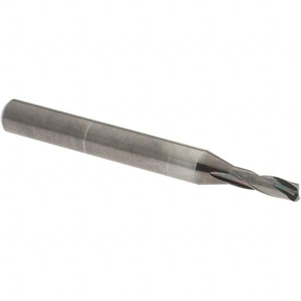 OSG - 3.3mm 180° Spiral Flute Solid Carbide Screw Machine Drill Bit - USA Tool & Supply