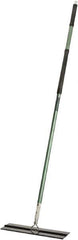 Ability One - 55" Long x 6" Wide Microfiber Dust Flat Mop - Hook & Loop, Green, Looped Head, Launderable - USA Tool & Supply