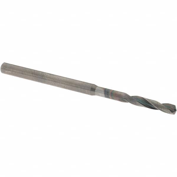 OSG - 3.3mm 140° Spiral Flute Solid Carbide Screw Machine Drill Bit - USA Tool & Supply