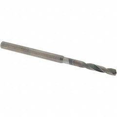 OSG - 3.3mm 140° Spiral Flute Solid Carbide Screw Machine Drill Bit - USA Tool & Supply