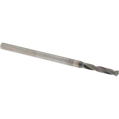 OSG - 3.3mm 140° Spiral Flute Solid Carbide Screw Machine Drill Bit - USA Tool & Supply