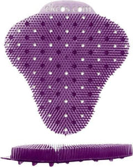 Diversey - Urinal Screen with Block - Purple, Berry Scented - USA Tool & Supply