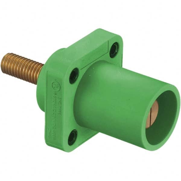 Hubbell Wiring Device-Kellems - Single Pole Plugs & Connectors Connector Type: Male End Style: Male - USA Tool & Supply