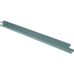 Value Collection - 1.92" Wide, 96 High, Open Shelving Accessory/Component - 13 Gauge Steel, Powder Coat Finish, Use with High Capacity Storage Racks - USA Tool & Supply