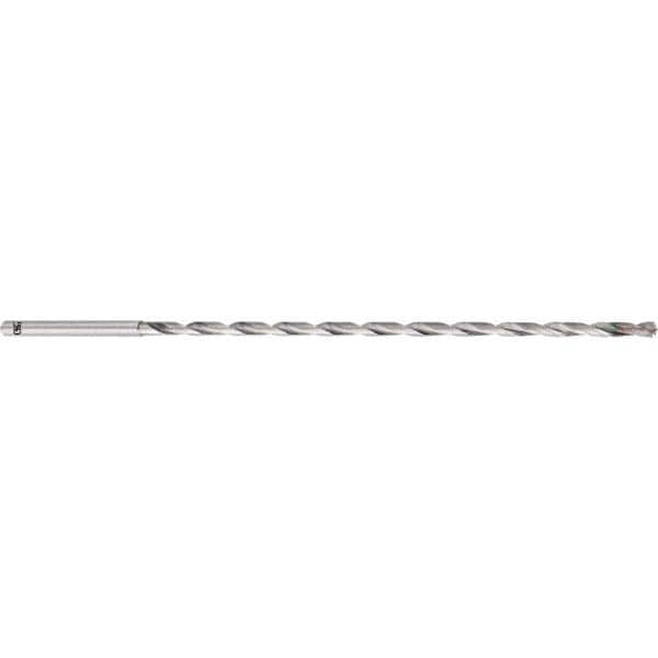OSG - 23/64" 140° 2-Flute Solid Carbide Extra Length Drill Bit - USA Tool & Supply