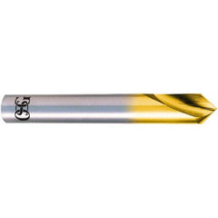 OSG - 3mm Body Diam, 120°, 48mm OAL, High Speed Steel Spotting Drill - USA Tool & Supply