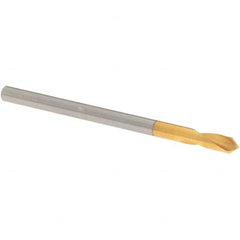 OSG - 3mm Body Diam, 90°, 48mm OAL, High Speed Steel Spotting Drill - USA Tool & Supply