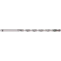 OSG - 9.8mm 140° 2-Flute Solid Carbide Extra Length Drill Bit - USA Tool & Supply
