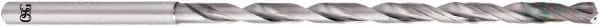 OSG - 5.4mm, 140° Point, Spiral Flute, Solid Carbide Taper Length Drill Bit - EgiAs Finish, 78mm Flute Length, 128mm OAL, Series 6530 - USA Tool & Supply
