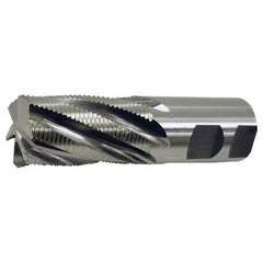 ‎7/8″ × 7/8″ × 7/8″ × 3-1/8″ RHS / RHC HSS-CO 8% (M42) 5-Flute Center-Cutting Fine Profile Roughing End Mill - Bright