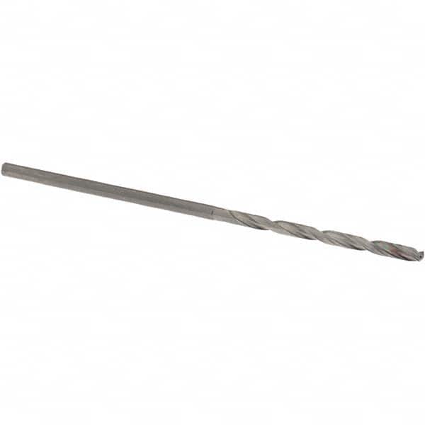 OSG - 1/8" 140° Spiral Flute Solid Carbide Taper Length Drill Bit - USA Tool & Supply