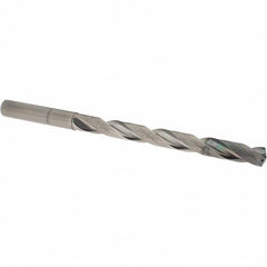 OSG - 13.5mm 140° Spiral Flute Solid Carbide Taper Length Drill Bit - USA Tool & Supply