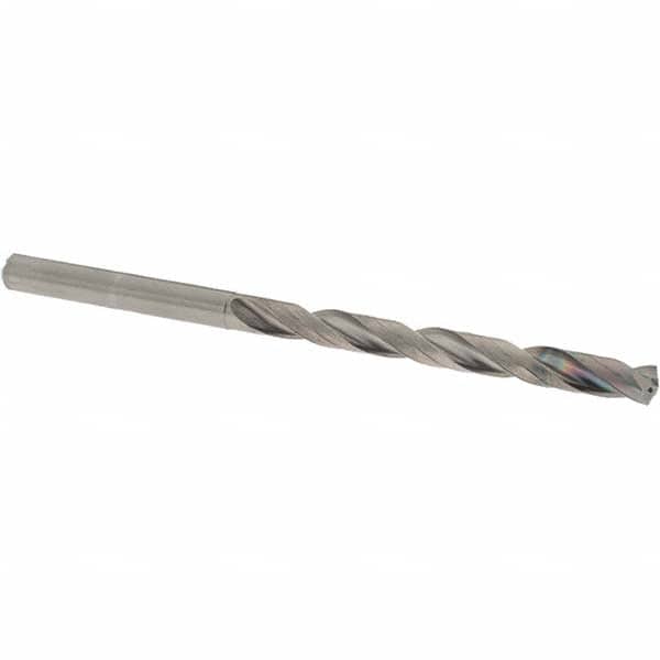 OSG - 5/16" 140° Spiral Flute Solid Carbide Taper Length Drill Bit - USA Tool & Supply