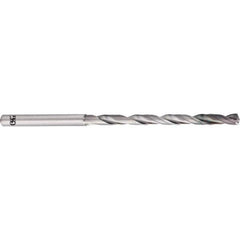 OSG - 7/64" 140° Spiral Flute Solid Carbide Taper Length Drill Bit - USA Tool & Supply