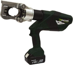 Greenlee - 12 Ton Electric Crimper - Includes 18V Li-Ion Battery, Charger, Carrying Case - USA Tool & Supply