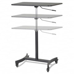 Victor - Office Cubicle Workstations & Worksurfaces Type: Sit N Stand Width (Inch): 30-3/4 - USA Tool & Supply