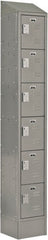 LockUp - 6 Door, 6 Tier, Electronic Access Lockers - USA Tool & Supply